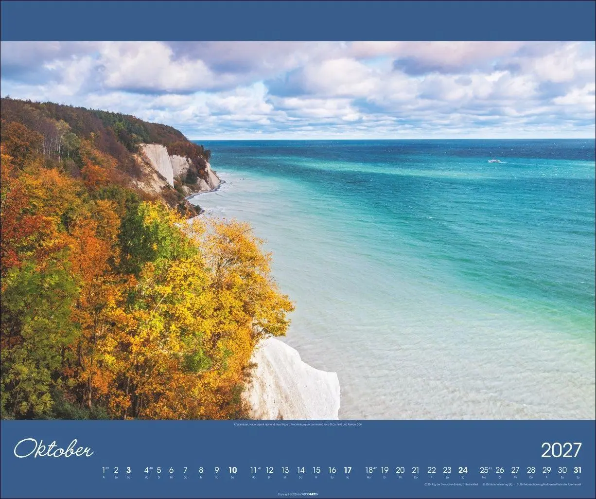 Bild: 9783839903865 | Ostsee Kalender 2027 | Cornelia Dörr | Kalender | Spiralbindung | 2027