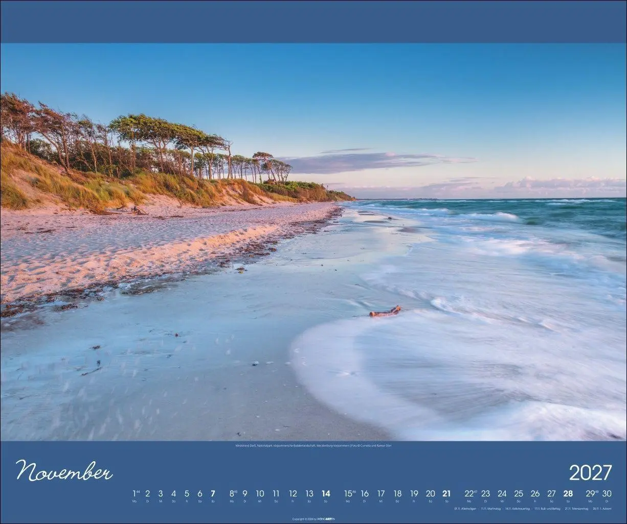 Bild: 9783839903865 | Ostsee Kalender 2027 | Cornelia Dörr | Kalender | Spiralbindung | 2027