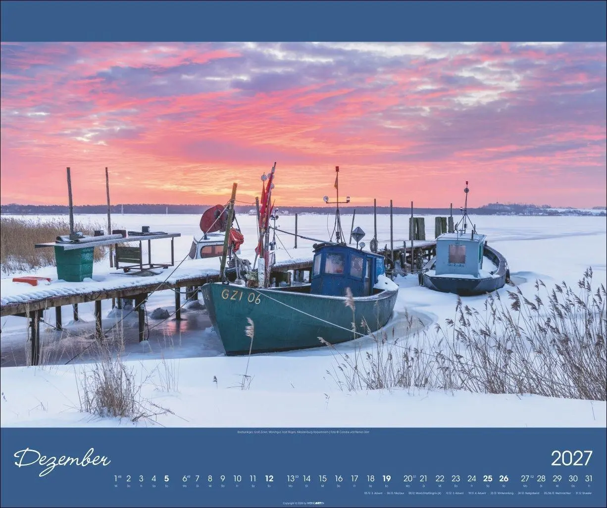 Bild: 9783839903865 | Ostsee Kalender 2027 | Cornelia Dörr | Kalender | Spiralbindung | 2027