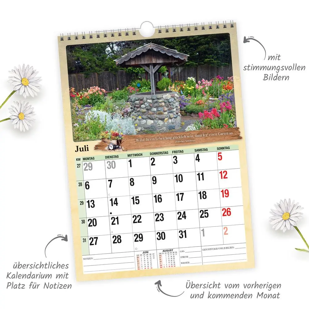 Bild: 9783988023865 | Trötsch Classickalender Rentnerkalender 2026 | Wandkalender | KG