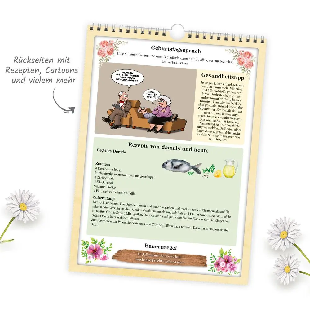 Bild: 9783988023865 | Trötsch Classickalender Rentnerkalender 2026 | Wandkalender | KG