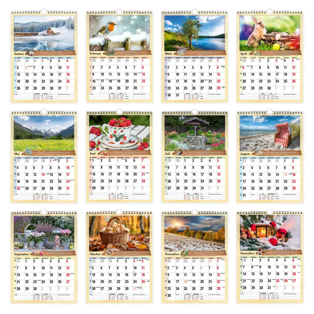 Bild: 9783988023865 | Trötsch Classickalender Rentnerkalender 2026 | Wandkalender | Co.KG