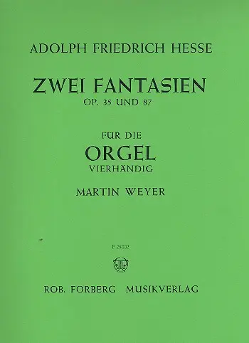 2 Fantasien Op.35 &amp, Op.87 (Martin Weyer)