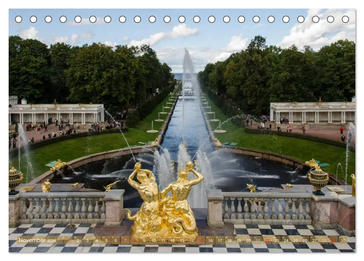 Bild: 9783516083965 | St. Petersburg - Alles Gold was glänzt (Tischkalender 2026 DIN A5...