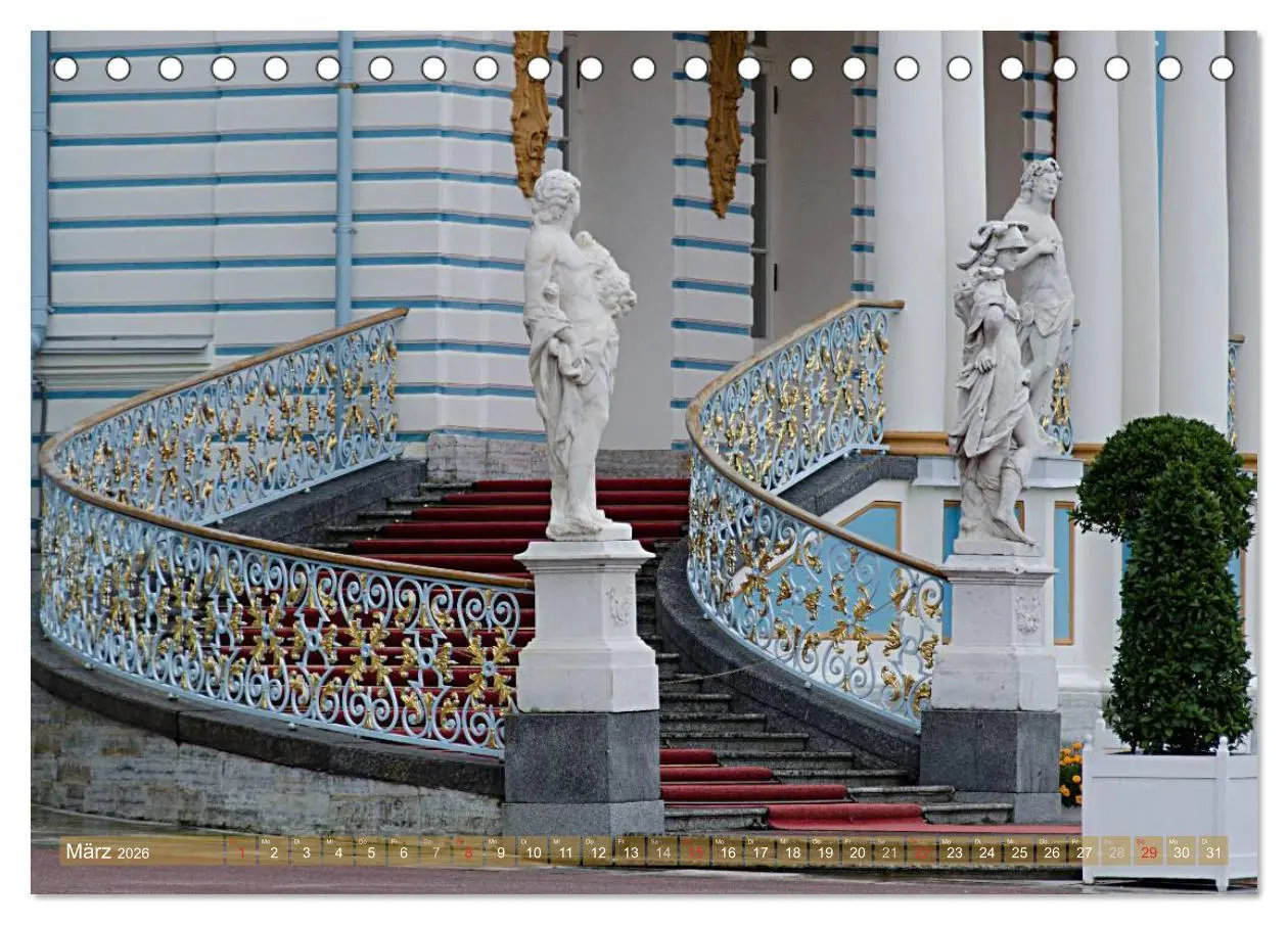Bild: 9783516083965 | St. Petersburg - Alles Gold was glänzt (Tischkalender 2026 DIN A5...