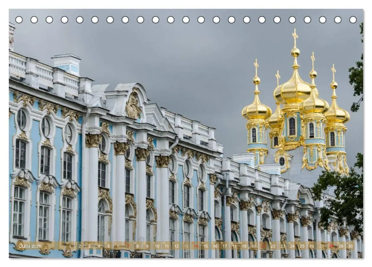 Bild: 9783516083965 | St. Petersburg - Alles Gold was glänzt (Tischkalender 2026 DIN A5...