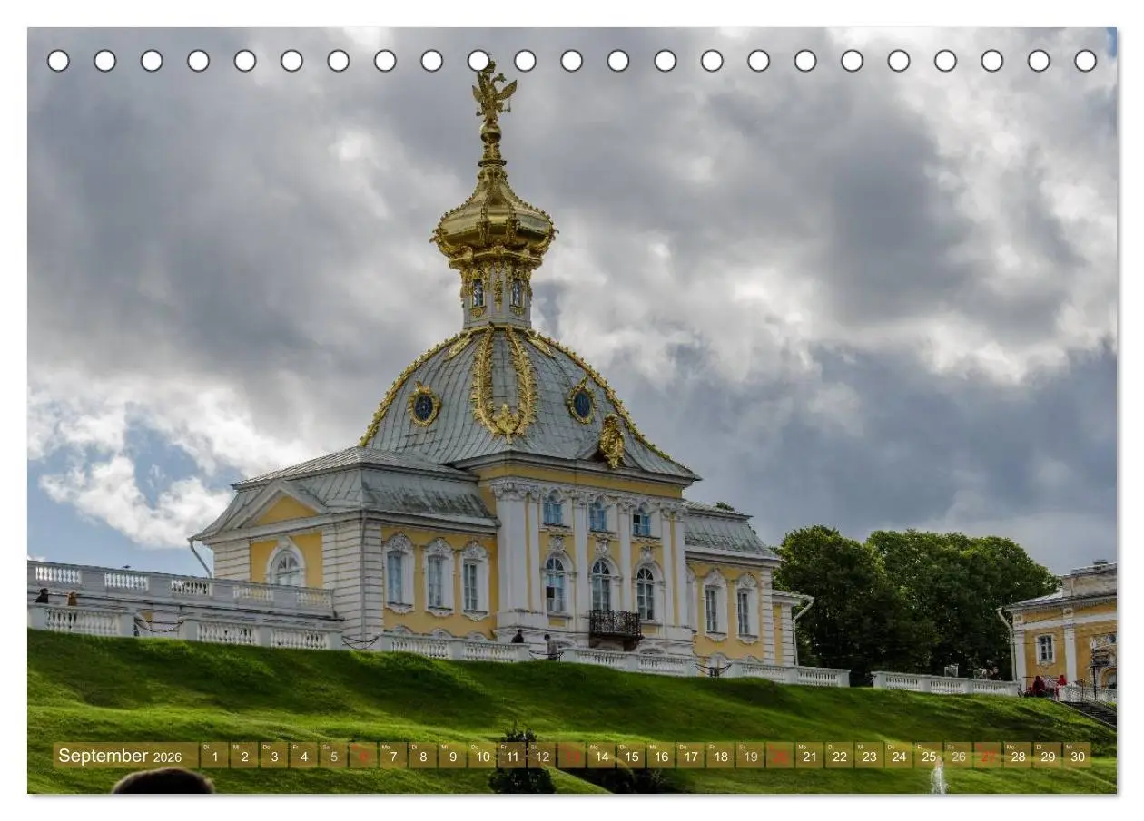 Bild: 9783516083965 | St. Petersburg - Alles Gold was glänzt (Tischkalender 2026 DIN A5...
