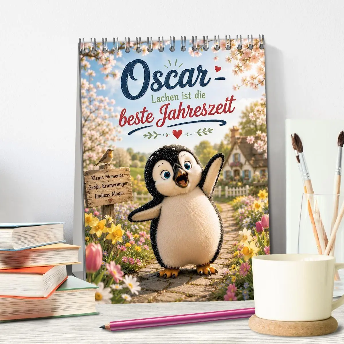 Bild: 9783594373965 | Oscar - Lachen ist die beste Jahreszeit (Tischkalender 2027 DIN A5...