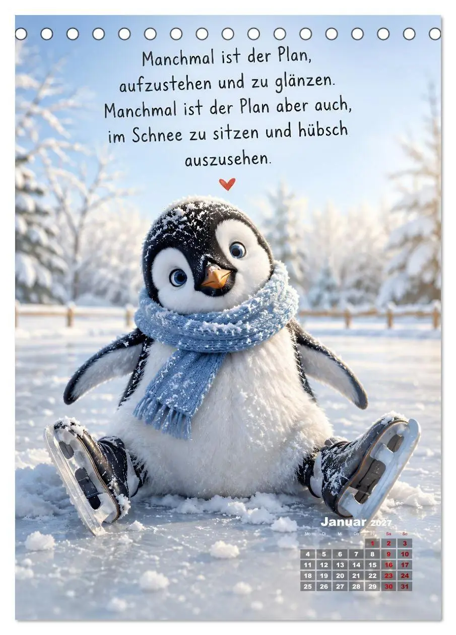 Bild: 9783594373965 | Oscar - Lachen ist die beste Jahreszeit (Tischkalender 2027 DIN A5...