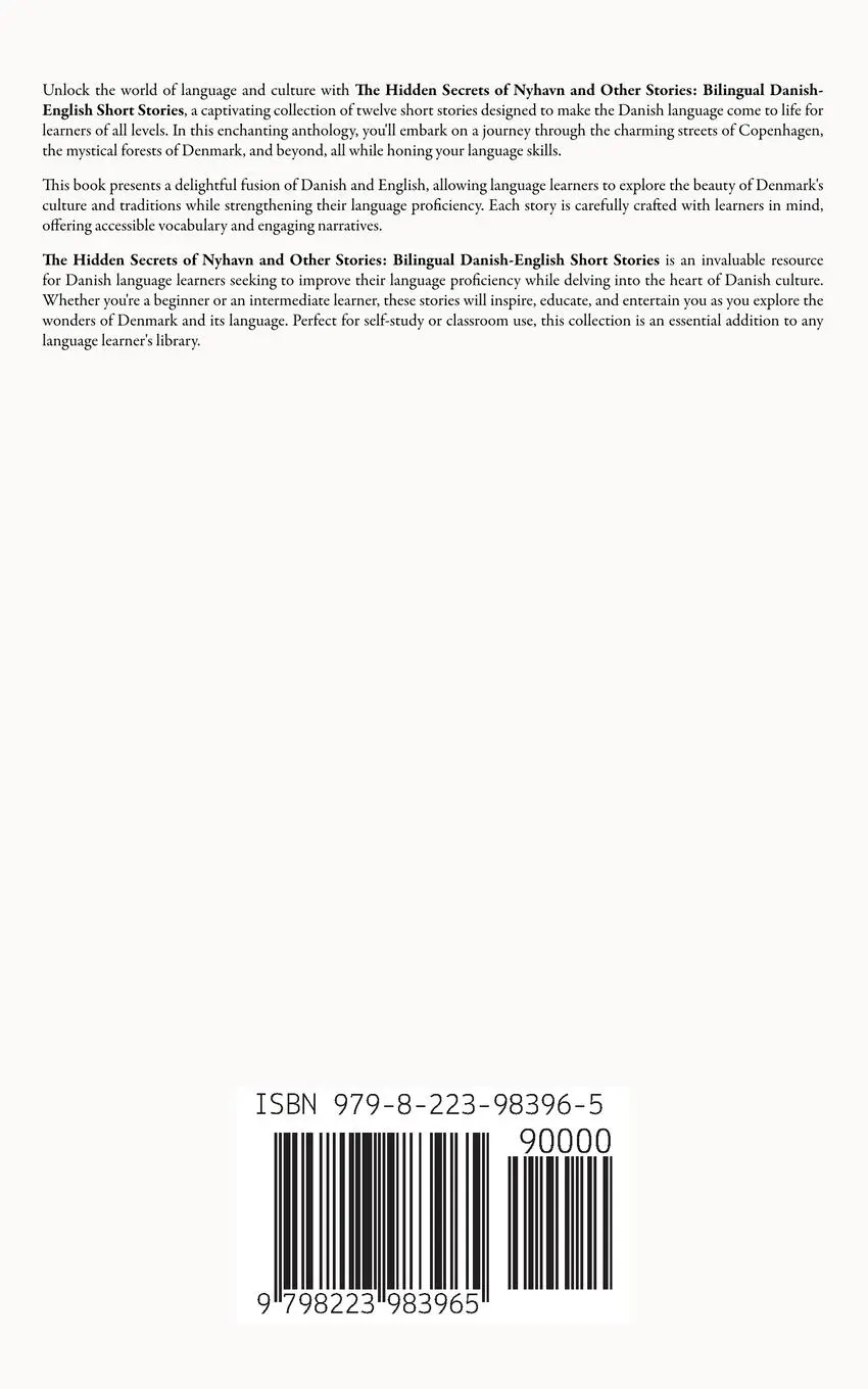 Rückseite: 9798223983965 | The Hidden Secrets of Nyhavn and Other Stories | Books | Taschenbuch