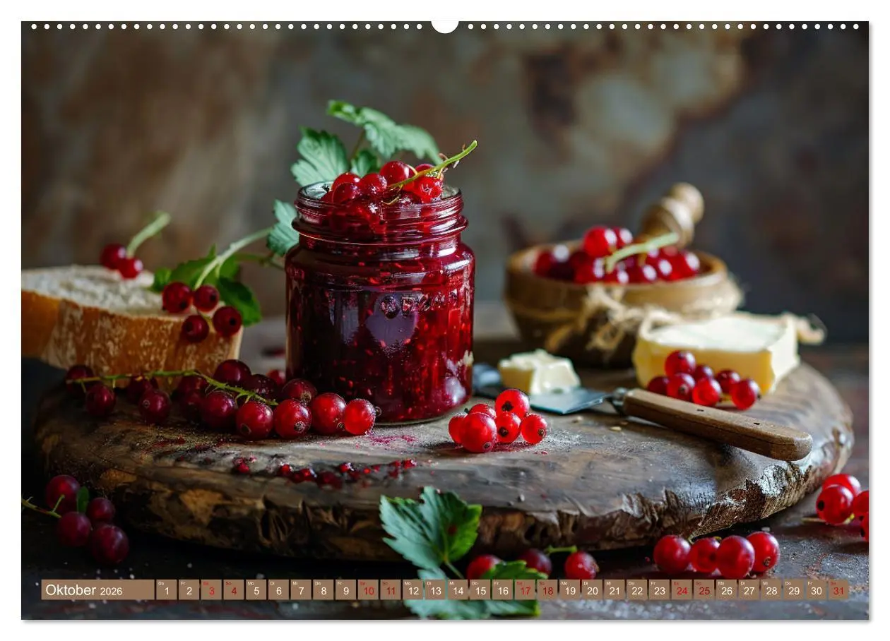 Bild: 9783457404065 | Ein Jahr im Paradies der Konfitüren (Wandkalender 2026 DIN A2...
