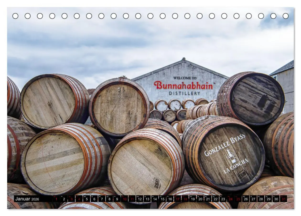 Bild: 9783457574065 | Islay - Heimat des Malt Whisky (Tischkalender 2026 DIN A5 quer),...