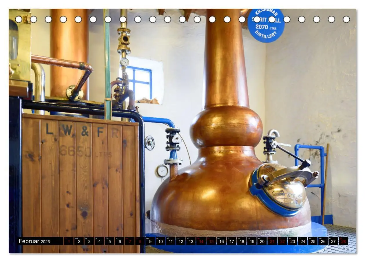 Bild: 9783457574065 | Islay - Heimat des Malt Whisky (Tischkalender 2026 DIN A5 quer),...