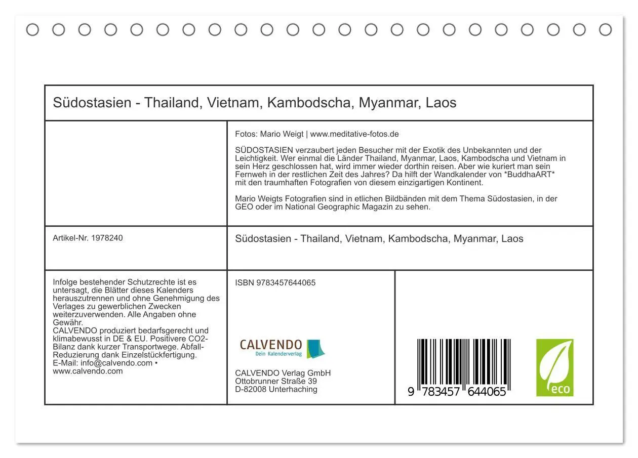 Bild: 9783457644065 | Südostasien - Thailand, Vietnam, Kambodscha, Myanmar, Laos...