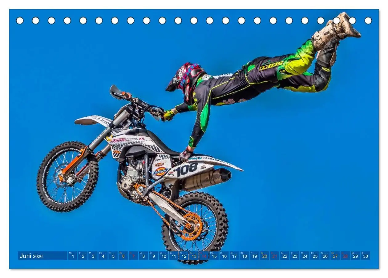 Bild: 9783516044065 | Motocross - mit vollem Risiko (Tischkalender 2026 DIN A5 quer),...