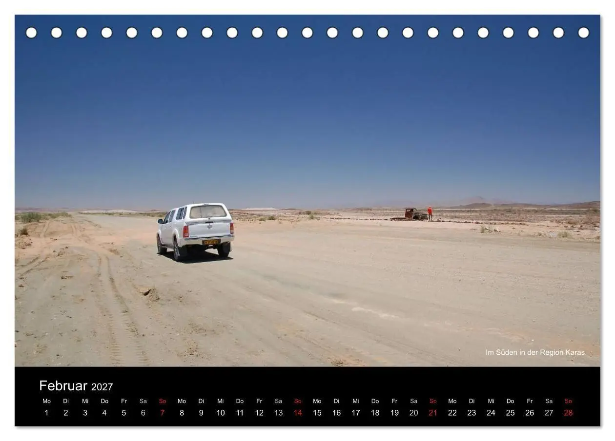 Bild: 9783594194065 | Namibia (Tischkalender 2027 DIN A5 quer), CALVENDO Monatskalender
