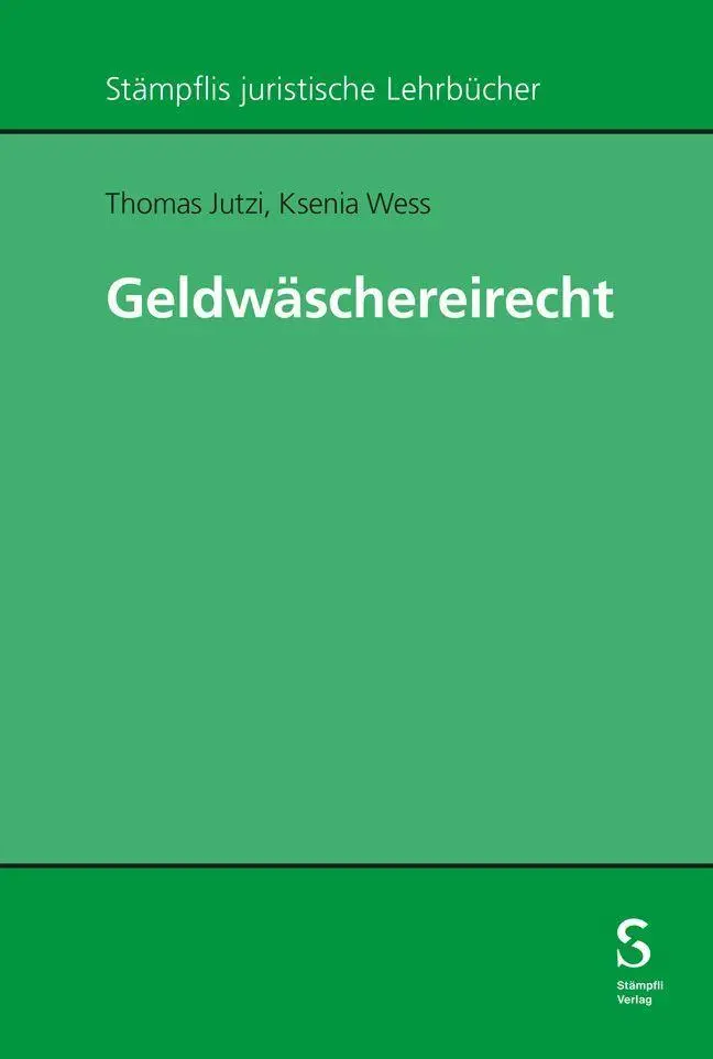 Geldwäschereirecht - Neuware