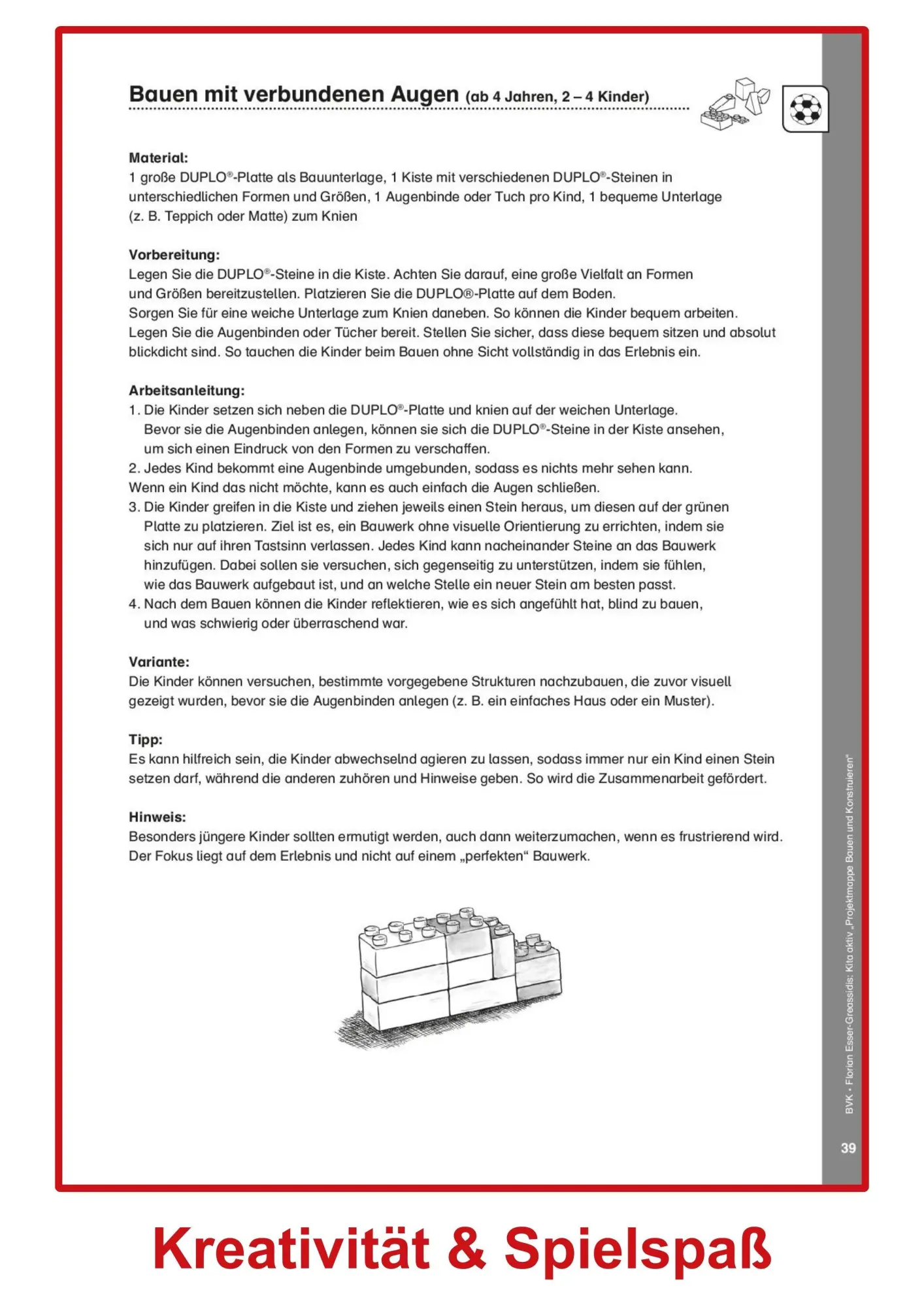 Bild: 9783965204065 | Kita aktiv Projektmappe Bauen und Konstruieren | Esser-Greassidis