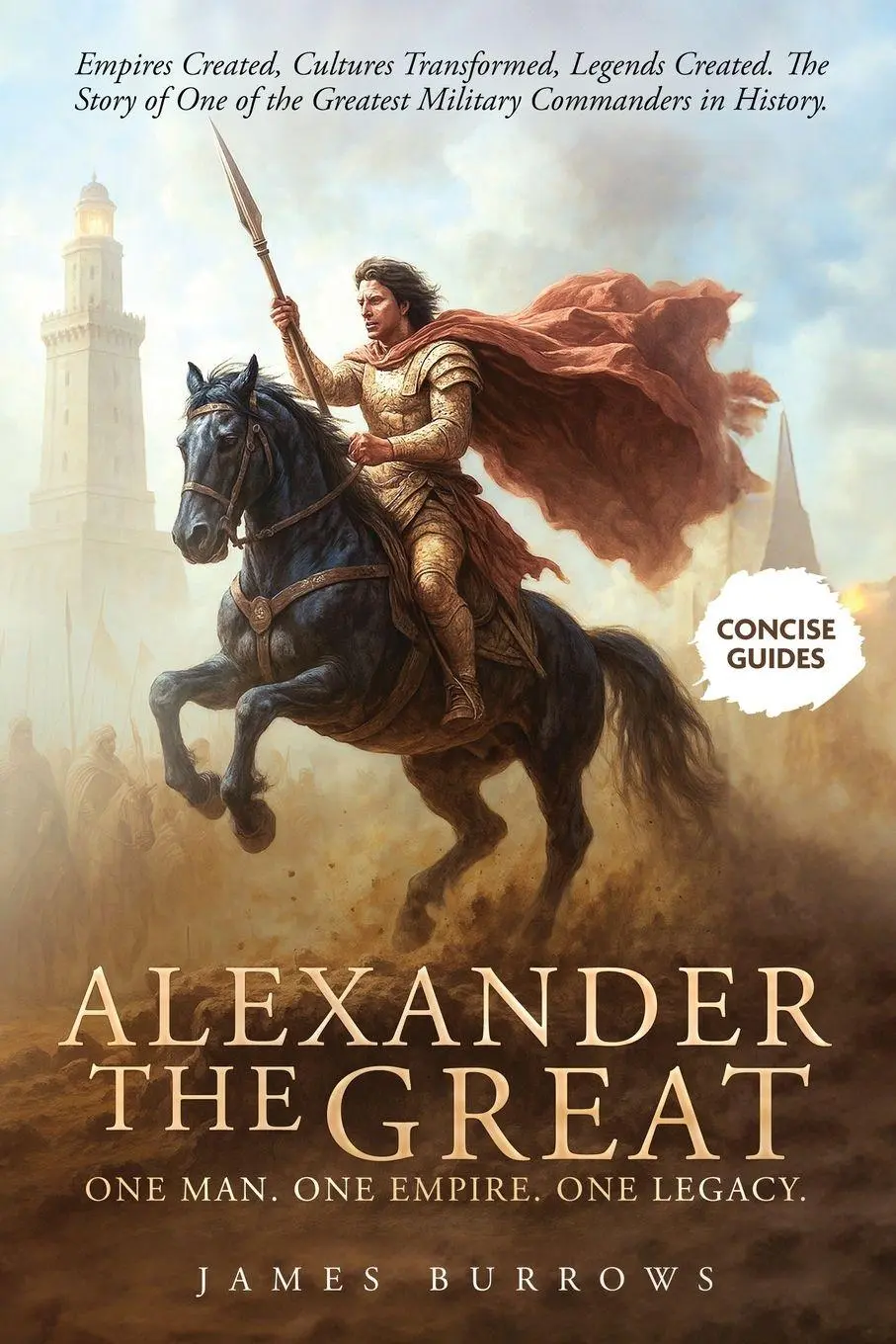 Cover: 9781917664165 | Alexander the Great - One Man. One Empire. One Legacy. | James Burrows