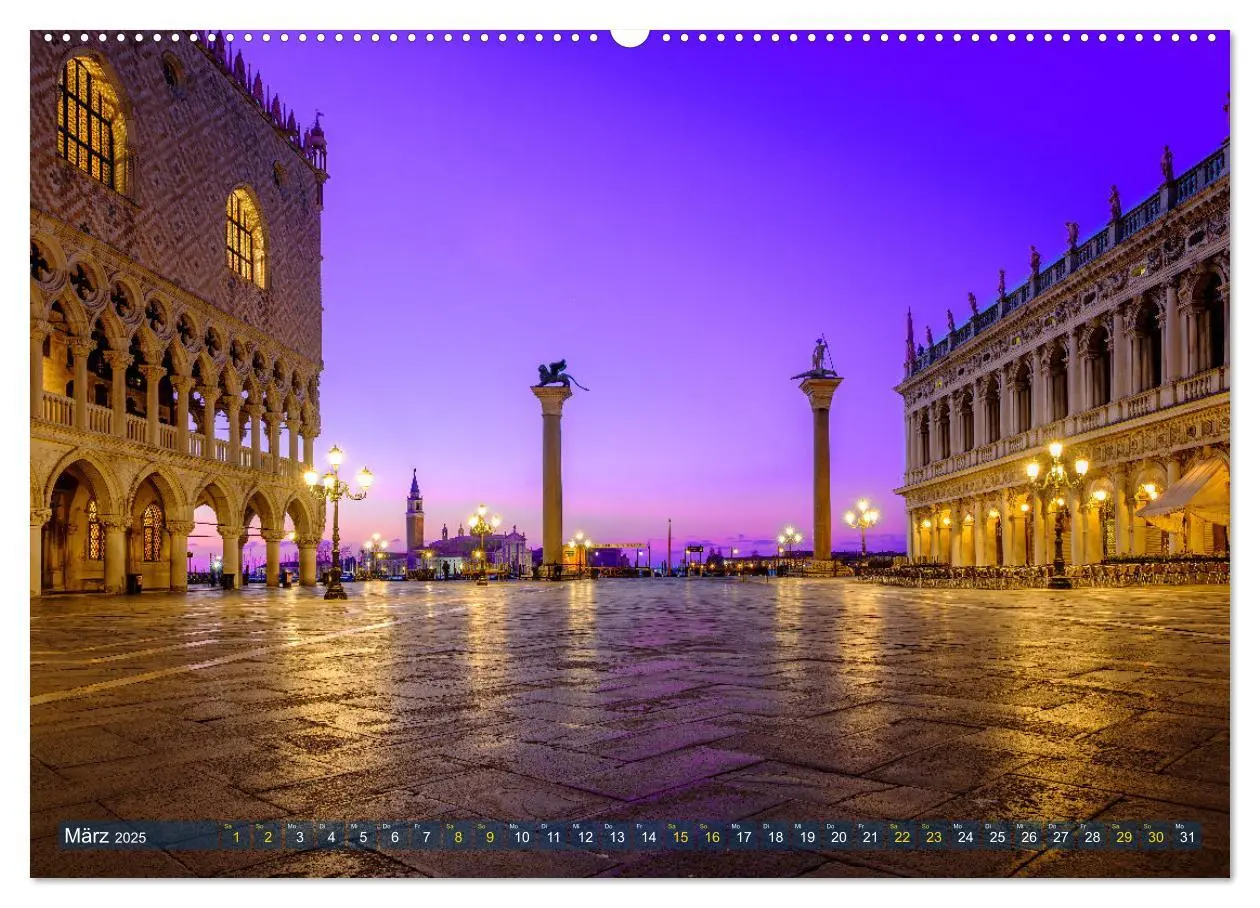 Bild: 9783383834165 | Venedig - eine Stadt für Träumer (Wandkalender 2025 DIN A2 quer),...