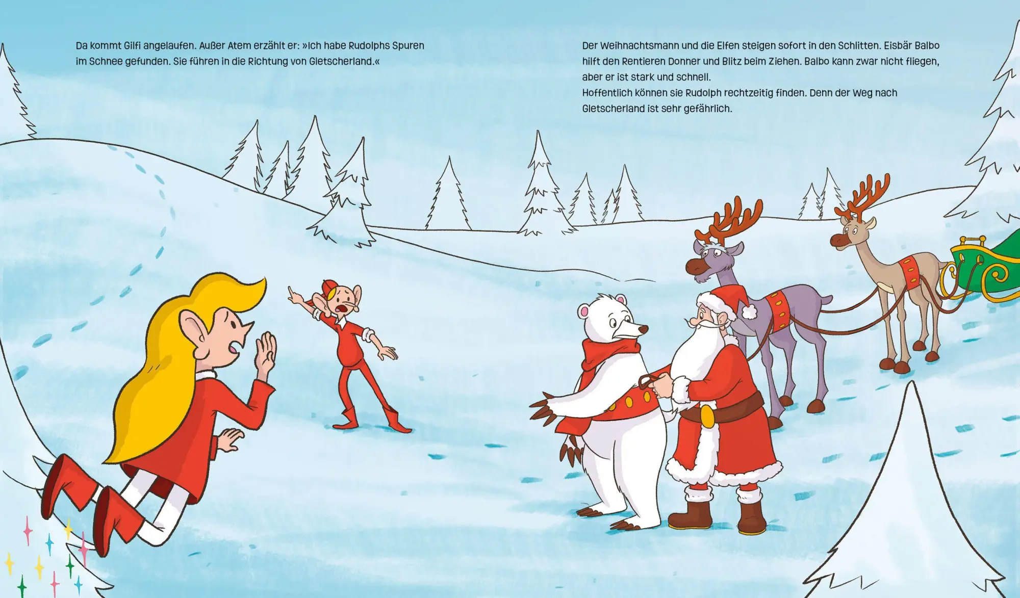 Bild: 9783570184165 | Weihnachtsmann &amp; Co. KG - Wo ist Rudolph? | Gabriele Würdinger (u. a.)