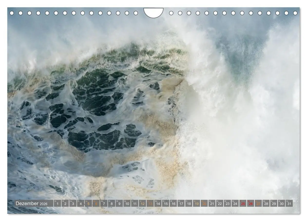 Bild: 9783457314265 | OCEAN POWER - Die Riesenwellen von Nazaré (Wandkalender 2026 DIN A4...