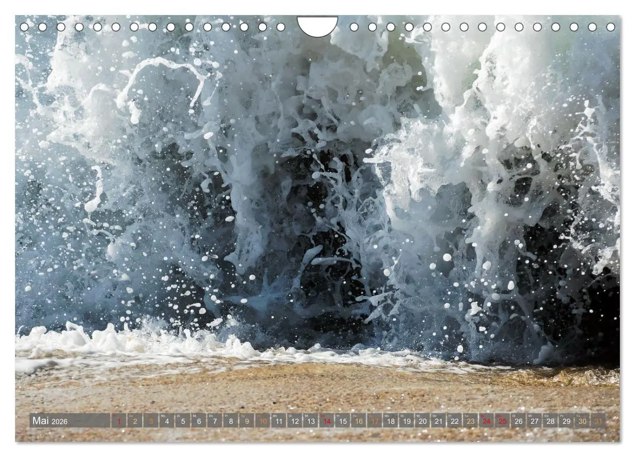 Bild: 9783457314265 | OCEAN POWER - Die Riesenwellen von Nazaré (Wandkalender 2026 DIN A4...