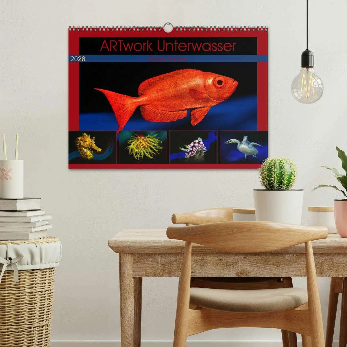 Bild: 9783457864265 | Artwork Unterwasser - Erlebnis Tauchen (Wandkalender 2026 DIN A3...
