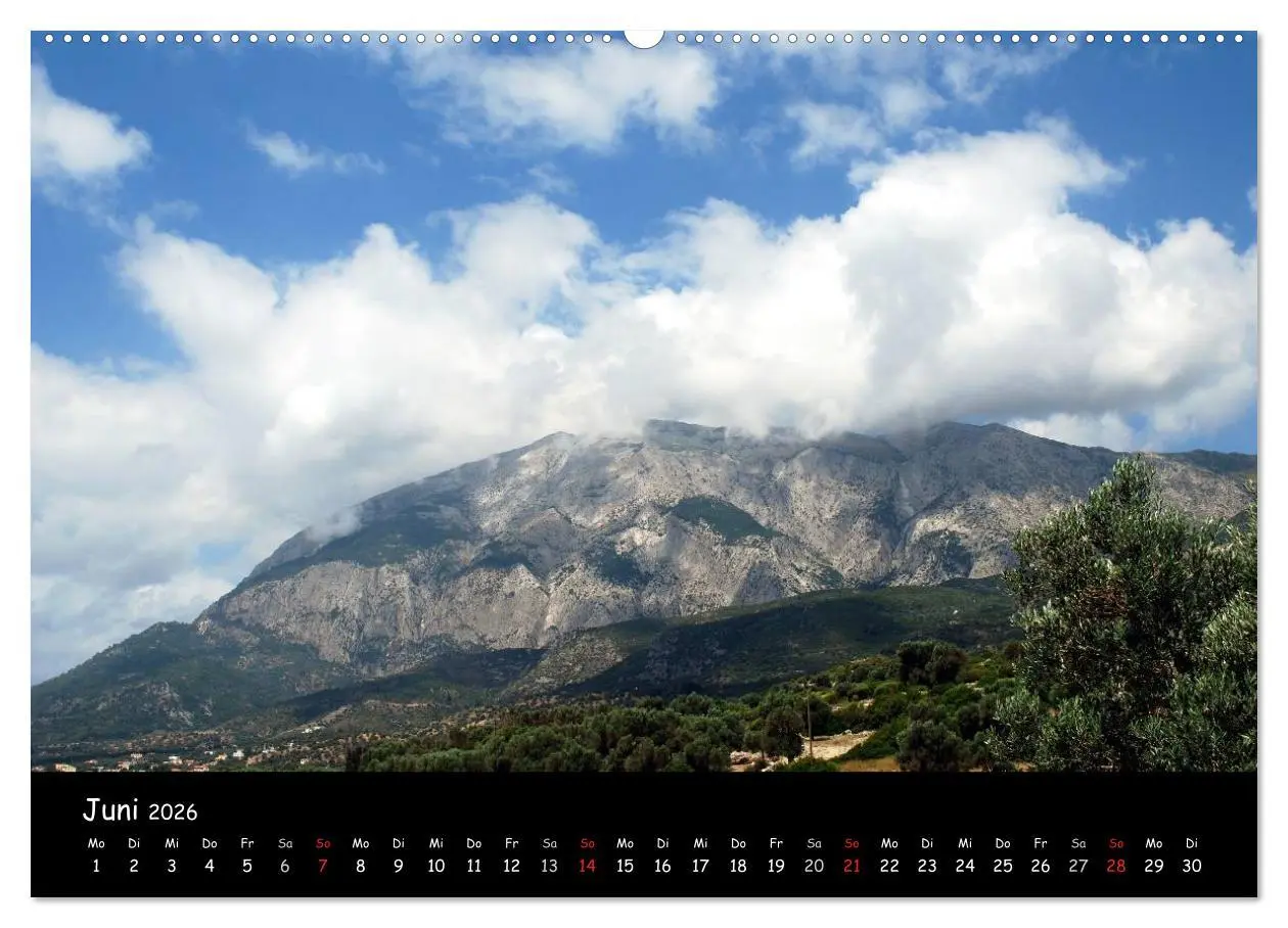 Bild: 9783516194265 | Griechenland - Insel Samos (Wandkalender 2026 DIN A2 quer),...