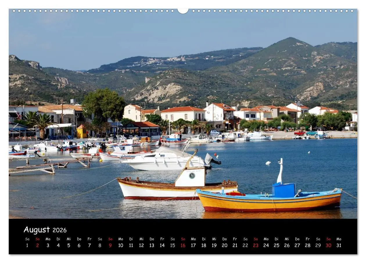 Bild: 9783516194265 | Griechenland - Insel Samos (Wandkalender 2026 DIN A2 quer),...