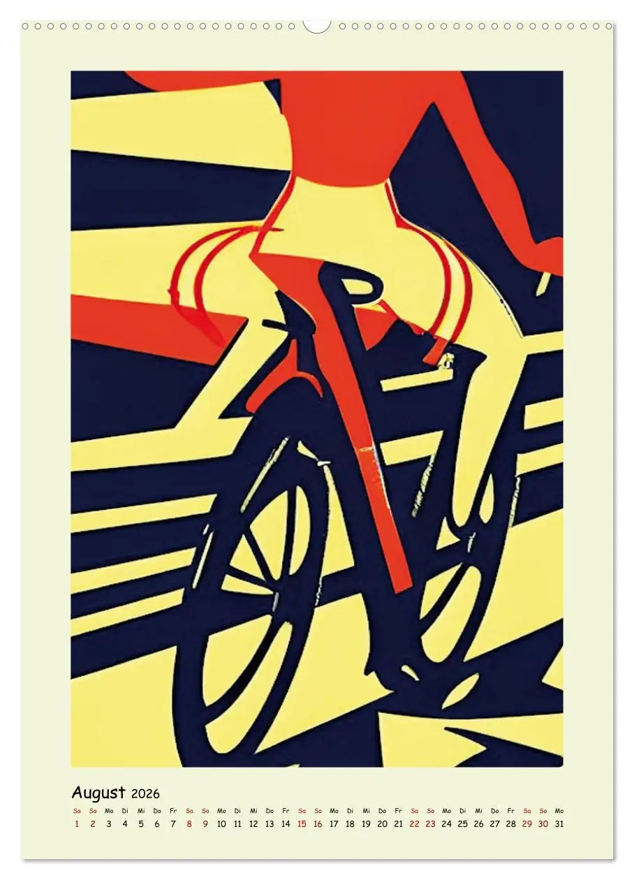 Bild: 9783516334265 | Geliebter Radsport (hochwertiger Premium Wandkalender 2026 DIN A2...