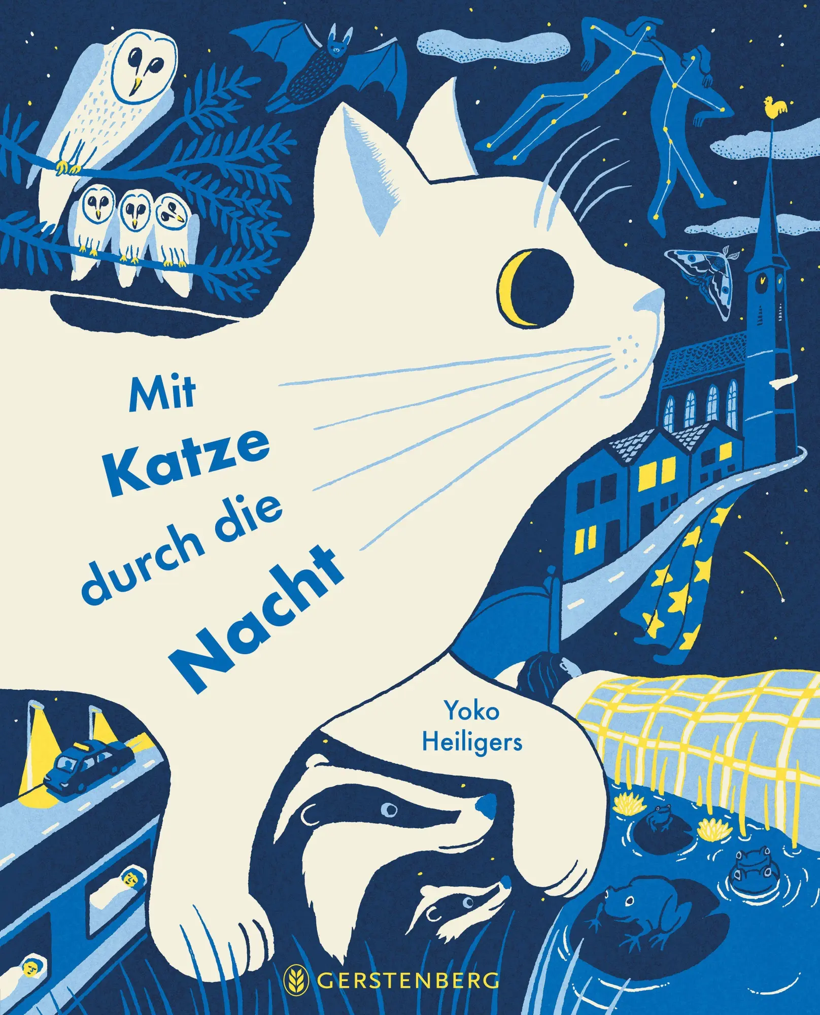 Cover: 9783836964265 | Mit Katze durch die Nacht | Yoko Heiligers | Buch | 64 S. | Deutsch