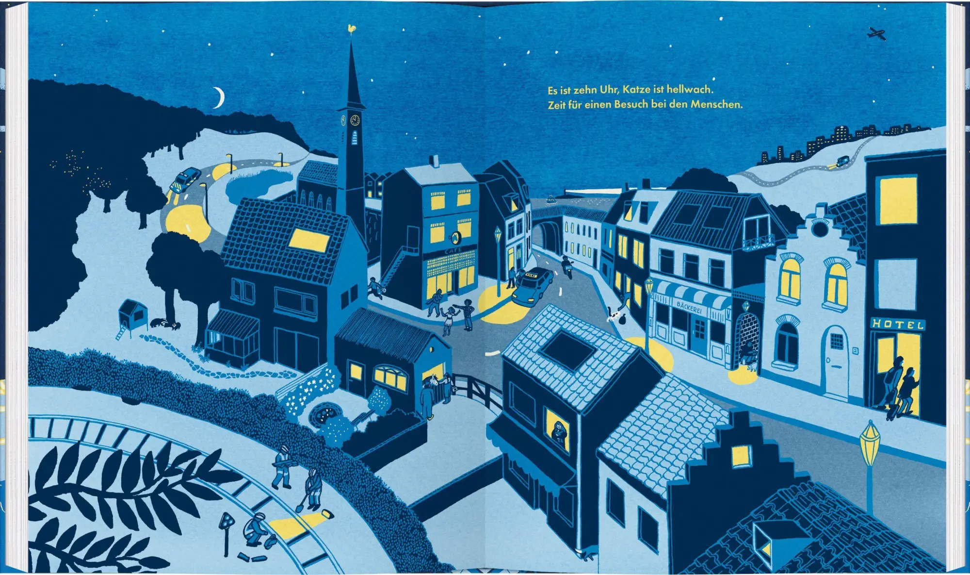 Bild: 9783836964265 | Mit Katze durch die Nacht | Yoko Heiligers | Buch | 64 S. | Deutsch