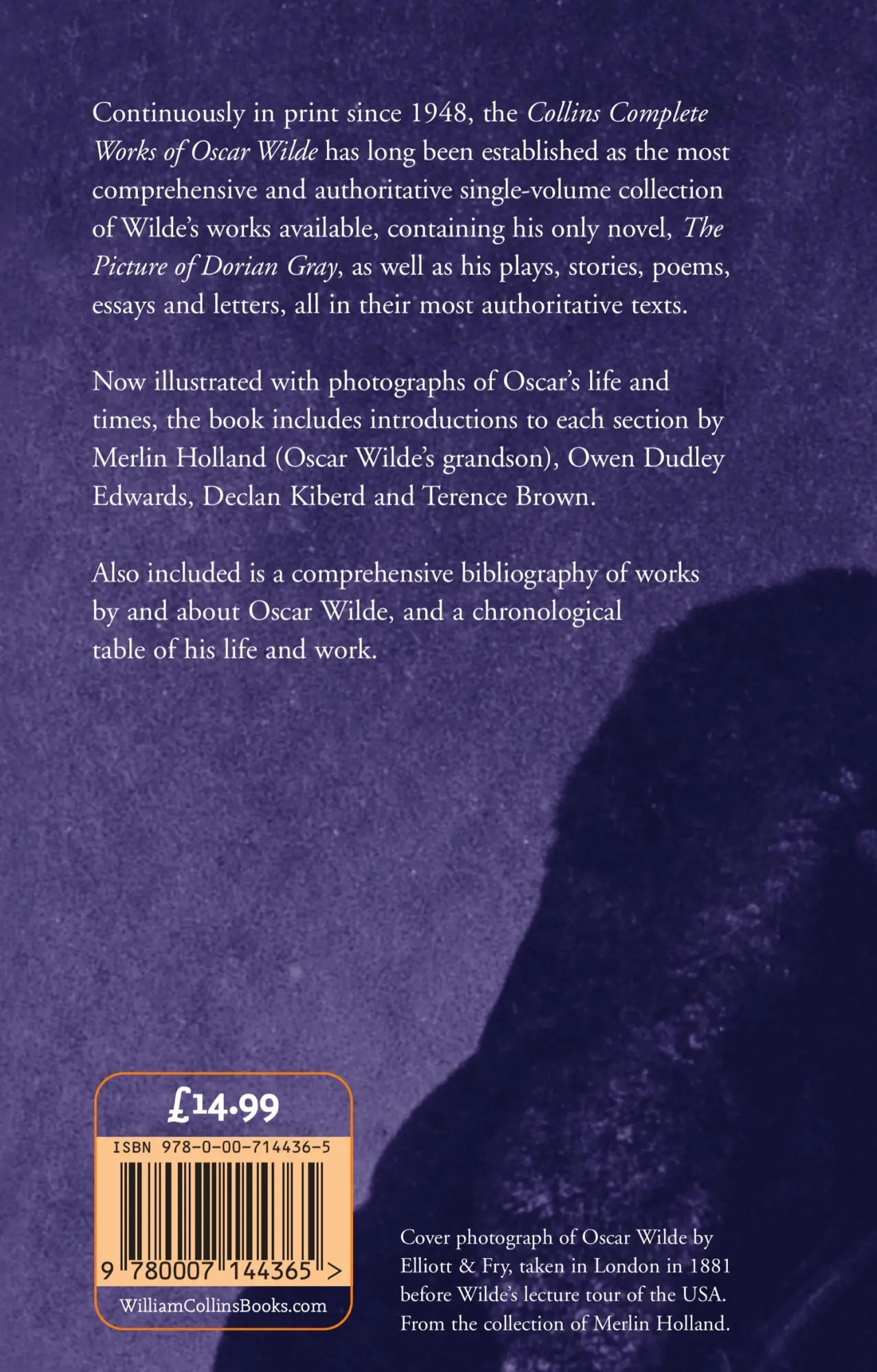 Rückseite: 9780007144365 | Complete Works of Oscar Wilde | Oscar Wilde | Taschenbuch | 1270 S.