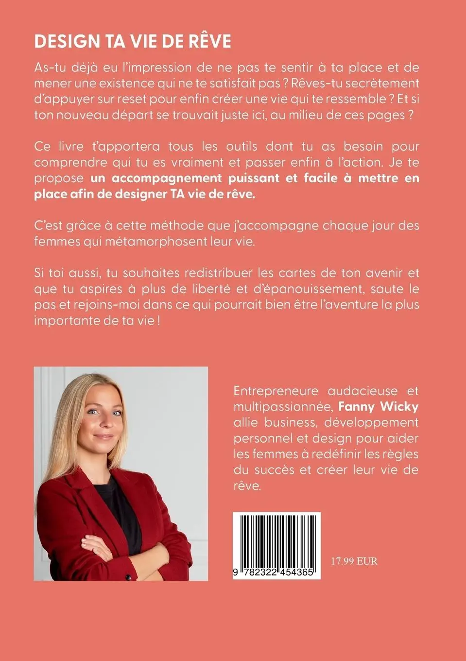 Rückseite: 9782322454365 | Design ta vie de rêve | Fanny Wicky | Taschenbuch | Paperback | 2022
