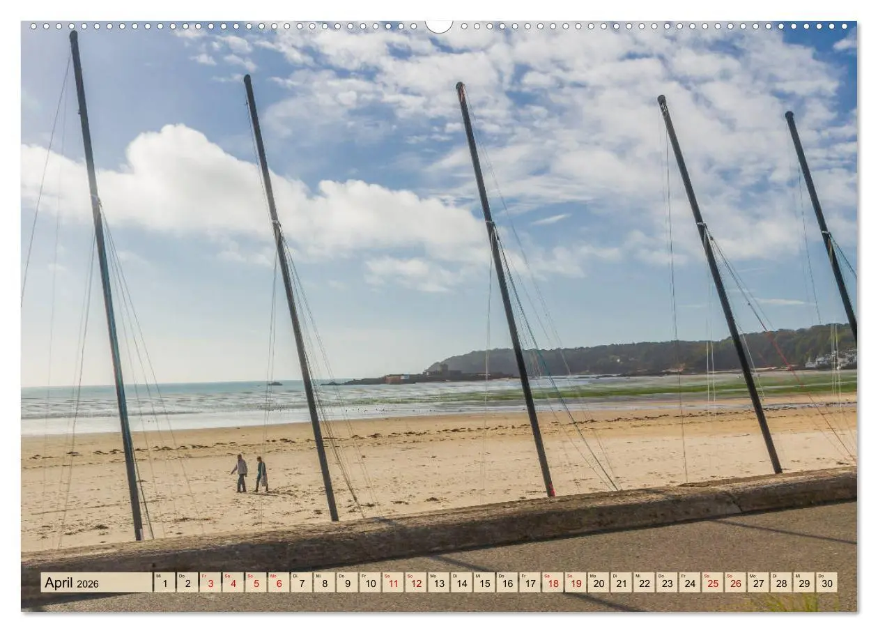 Bild: 9783457854365 | Jersey - Die Insel im Ärmelkanal (Wandkalender 2026 DIN A2 quer),...