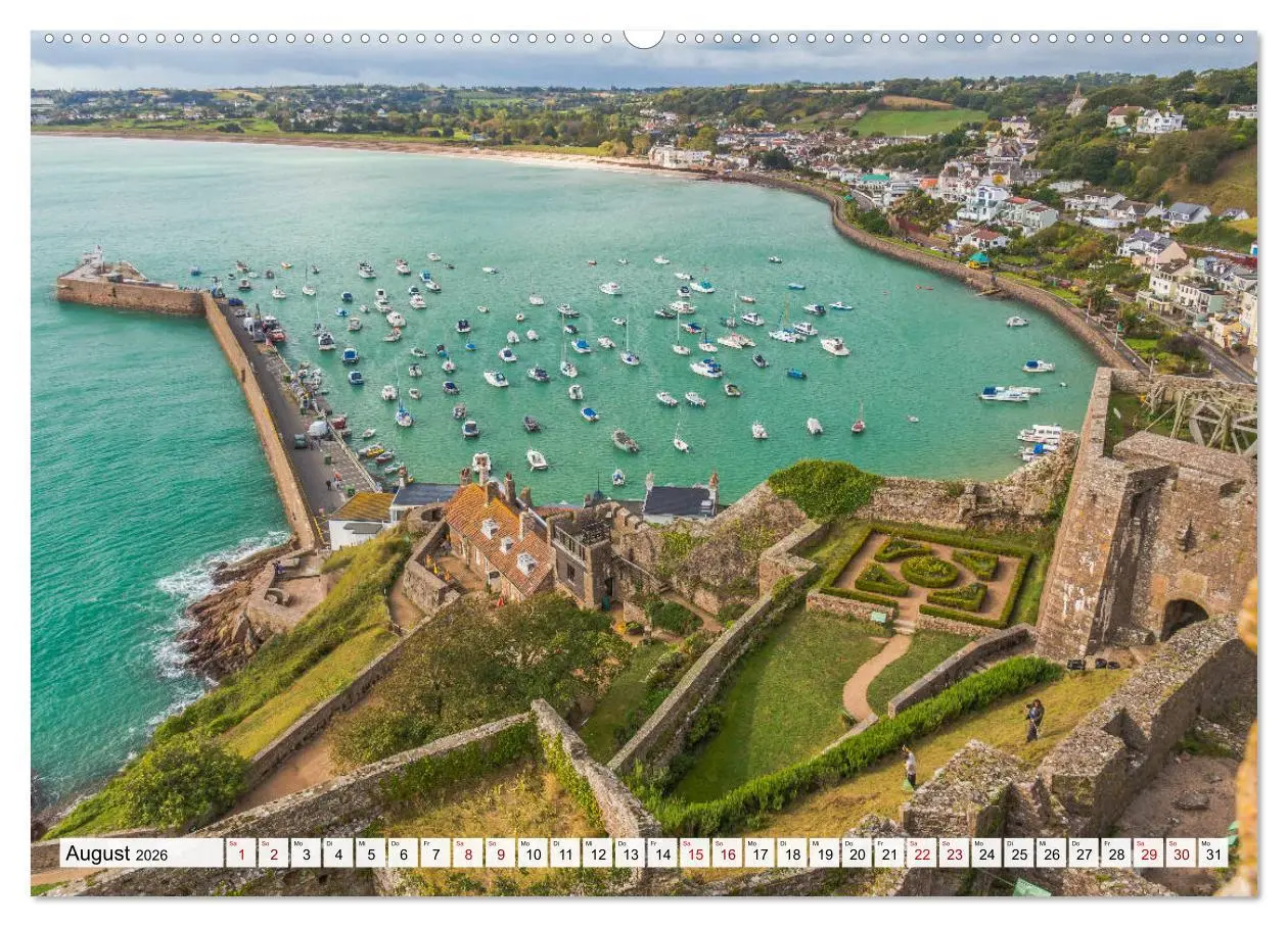 Bild: 9783457854365 | Jersey - Die Insel im Ärmelkanal (Wandkalender 2026 DIN A2 quer),...