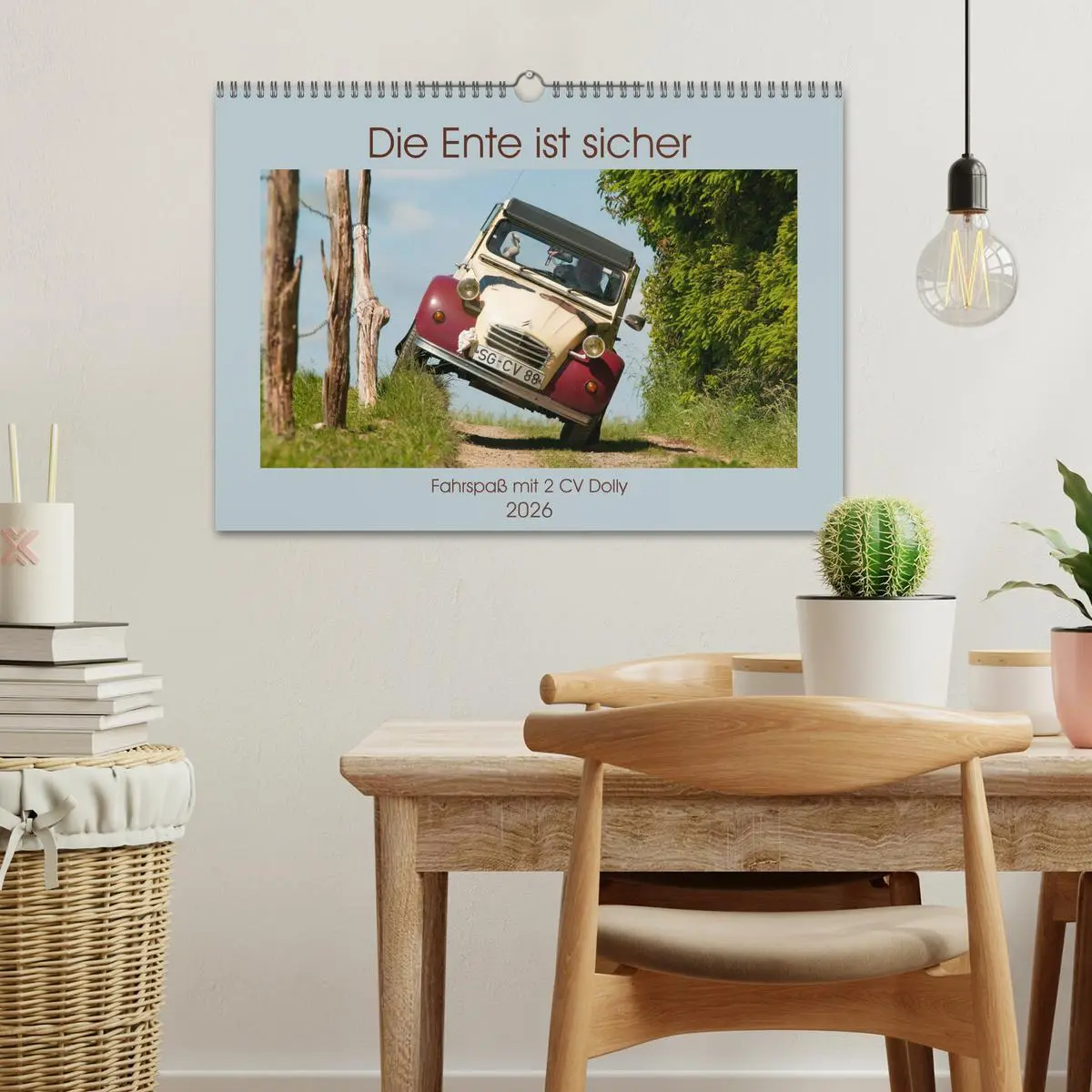 Bild: 9783457924365 | Die Ente ist sicher - Fahrspaß mit 2 CV Dolly (Wandkalender 2026...
