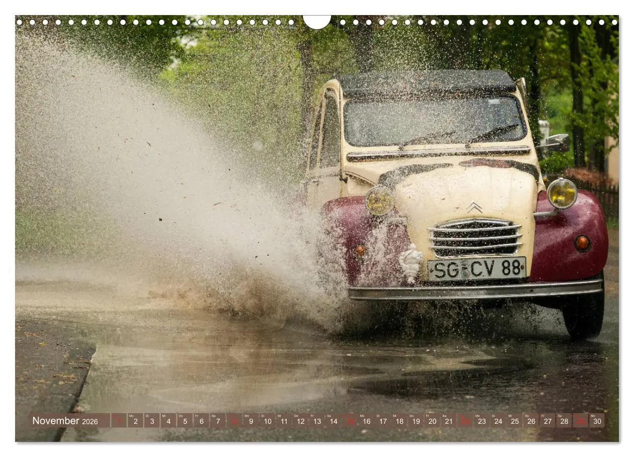 Bild: 9783457924365 | Die Ente ist sicher - Fahrspaß mit 2 CV Dolly (Wandkalender 2026...