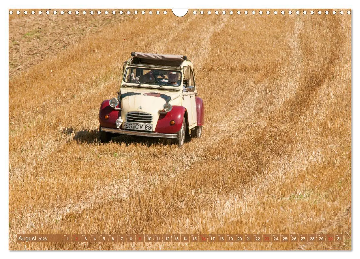 Bild: 9783457924365 | Die Ente ist sicher - Fahrspaß mit 2 CV Dolly (Wandkalender 2026...