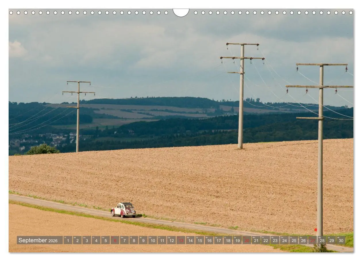 Bild: 9783457924365 | Die Ente ist sicher - Fahrspaß mit 2 CV Dolly (Wandkalender 2026...