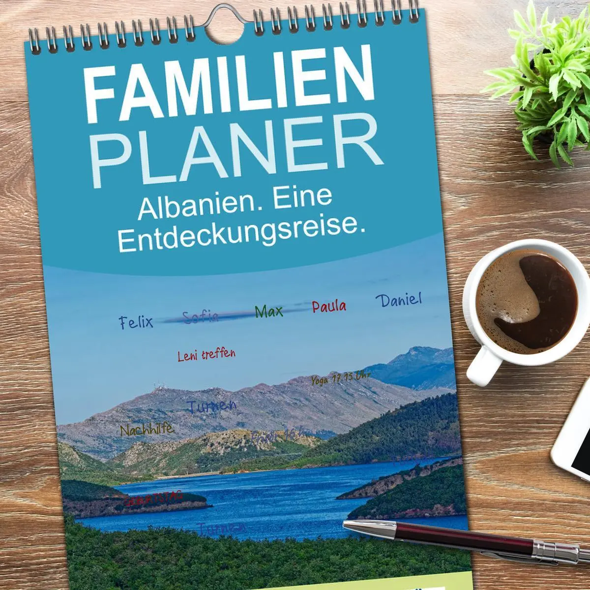 Bild: 9783516494365 | Familienplaner 2026 - Albanien. Eine Entdeckungsreise. mit 5...