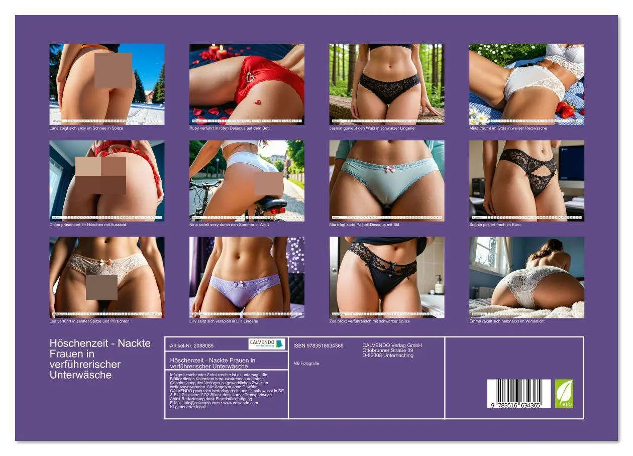 Bild: 9783516634365 | Höschenzeit - Nackte Frauen in verführerischer Unterwäsche...