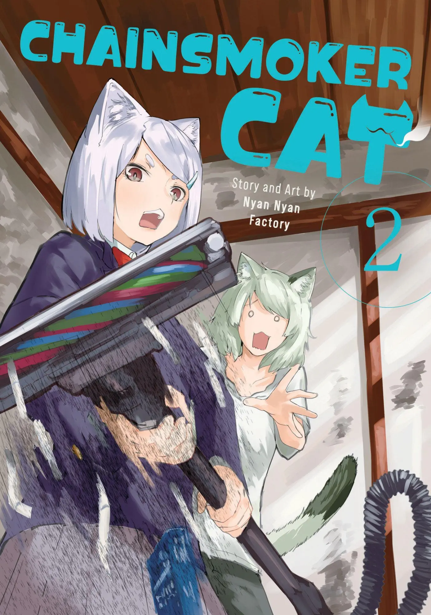 Cover: 9798895614365 | Chainsmoker Cat Vol. 2 | Nyan Nyan Factory | Taschenbuch | Englisch