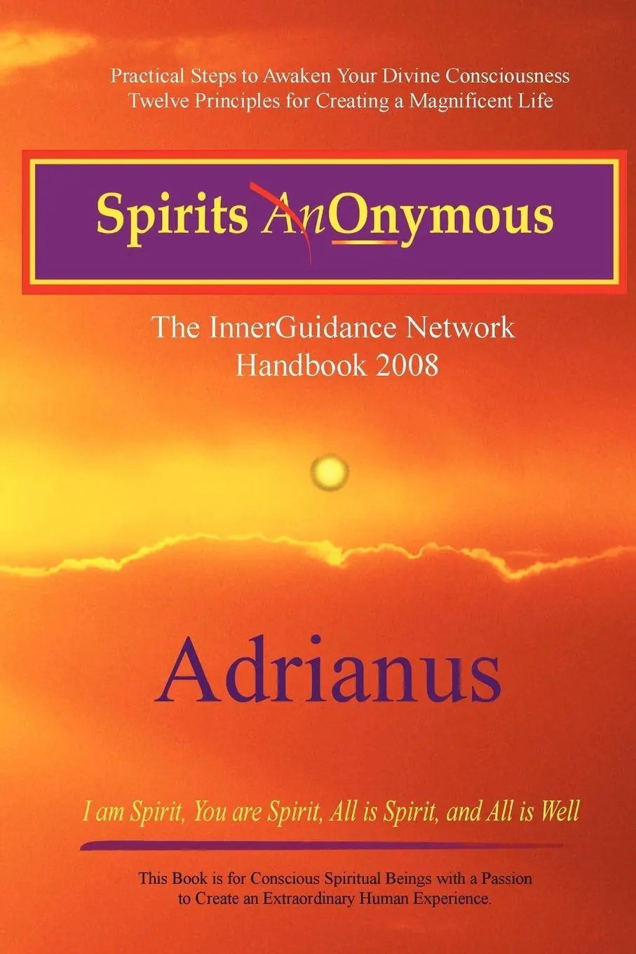 Cover: 9780615164465 | Spirits Onymous Handbook 2008 | Adrianus van Munster | Taschenbuch