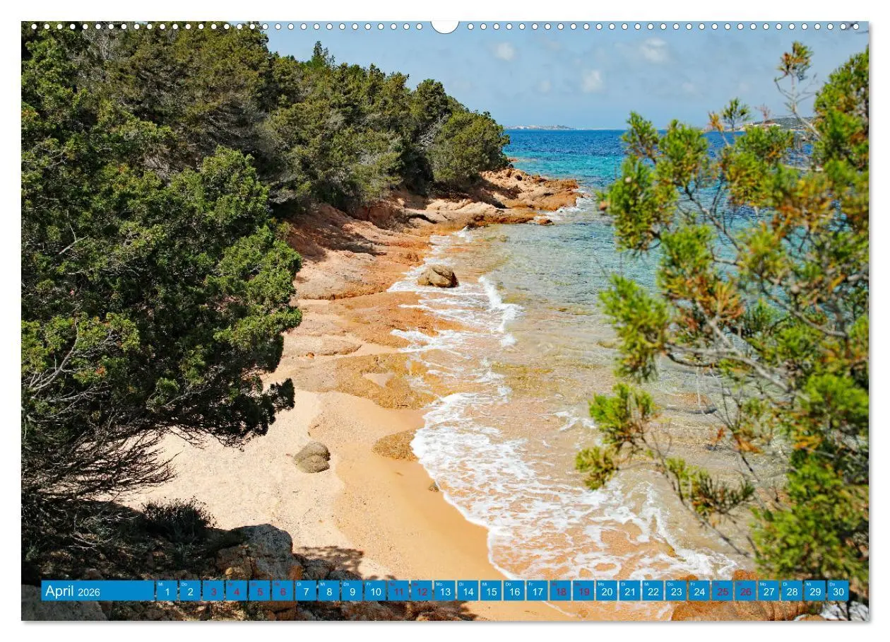 Bild: 9783457394465 | Traumhaftes Sardinien (Wandkalender 2026 DIN A2 quer), CALVENDO...