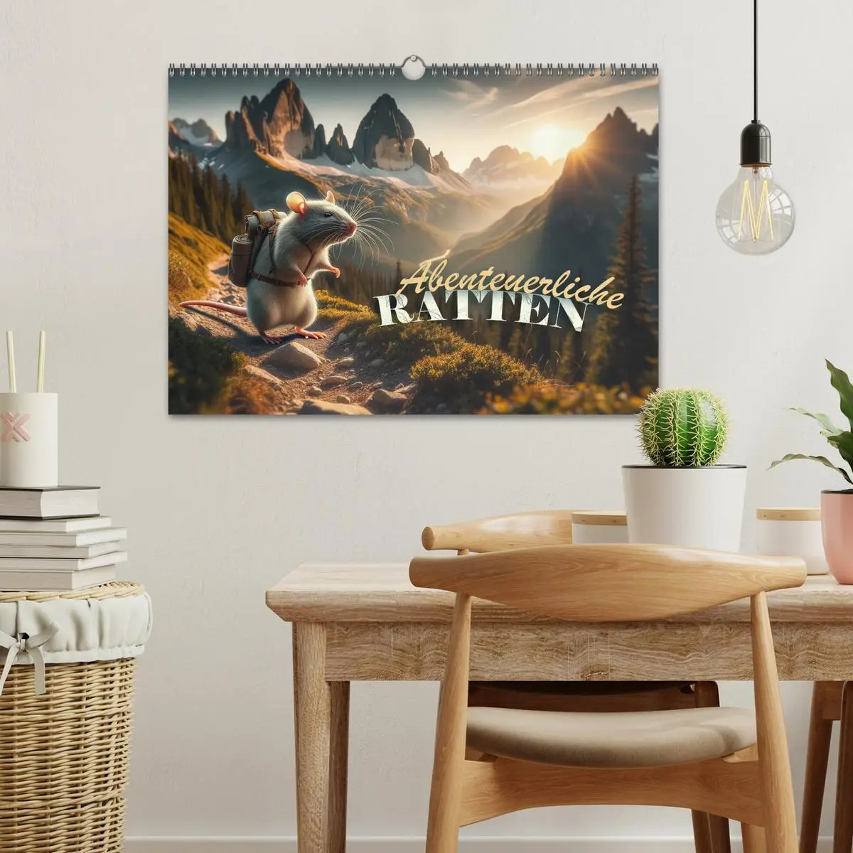Bild: 9783457464465 | Abenteuerliche Ratten (Wandkalender 2026 DIN A3 quer), CALVENDO...