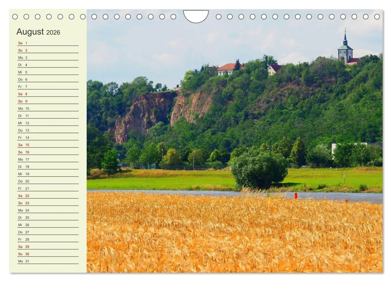 Bild: 9783457914465 | Ländliche Idylle zwischen Erzgebirge und Muldental (Wandkalender...