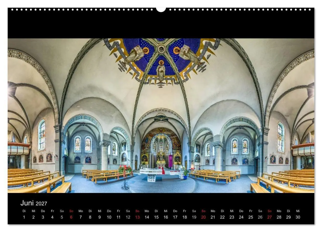 Bild: 9783569884465 | Kapellen, Kirchen und Kathedralen 2027 (hochwertiger Premium...