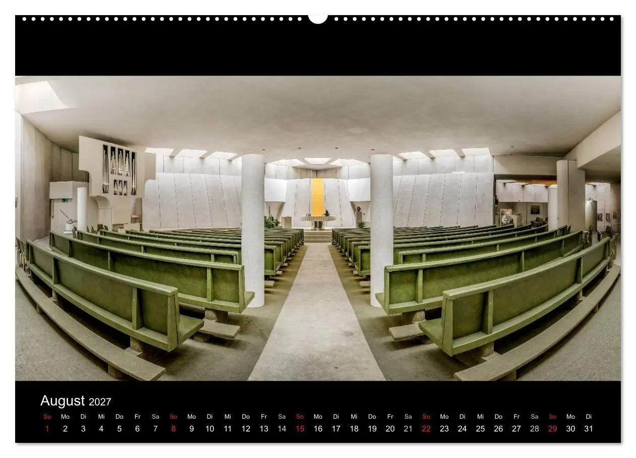 Bild: 9783569884465 | Kapellen, Kirchen und Kathedralen 2027 (hochwertiger Premium...